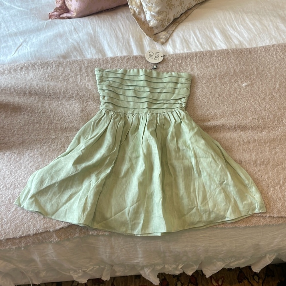 VRG GRL Sage mini dress